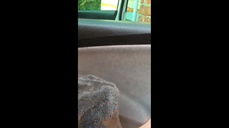 Мытье машины полотенцем aquamagic luxe автомобильным