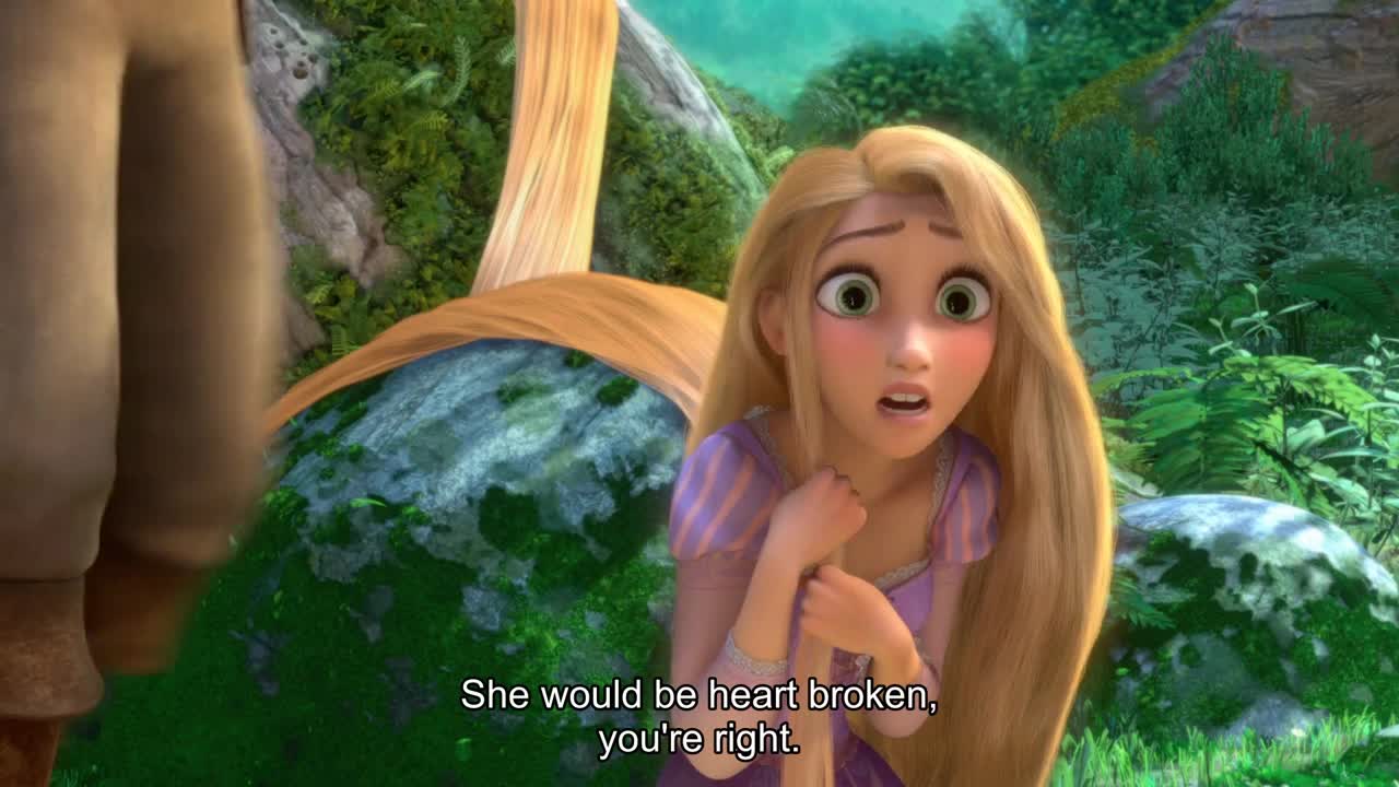 She would be heart broken, youre right