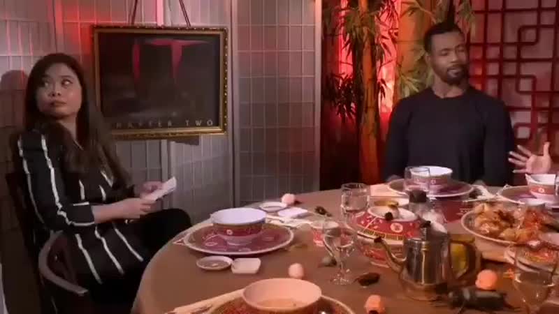 Meal porn video – It’s when it’s the best chinese lauriat meal you’ve ever had because it’s with @jes chastain @isaiahmustafa jayryan but it’s als