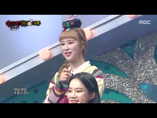 [cut] 201004 mbc king of mask singer @ dayoung & luda