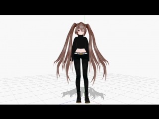 {mmd} francium unnie miku mikumikudance