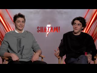 Asher angel jack dylan grazer interview shazam!