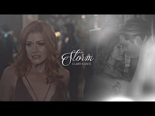 Clary and jace ○ storm ○ blue rook