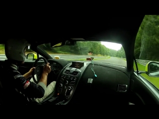 Aston martin vantage gt8 nurburgring nordschleife hot lap min supertest sport aut