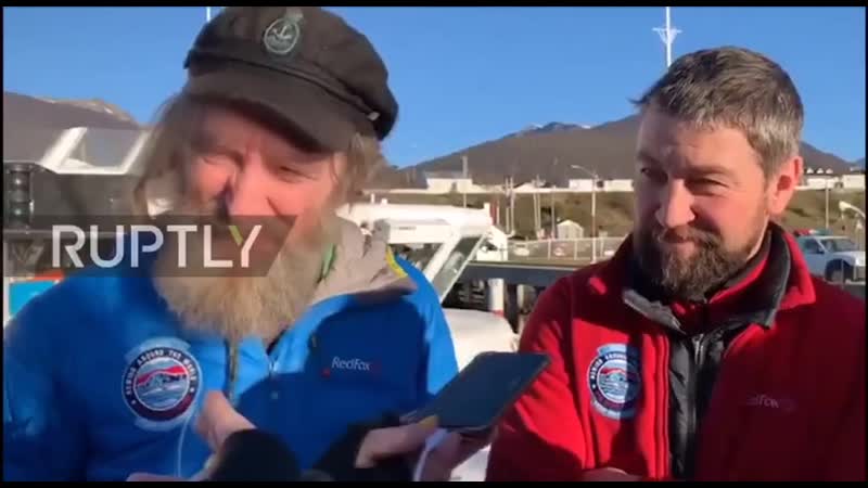 Федор конюхов завершил переход на весельной лодке через южную часть тихого океана