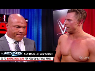 The miz gets his rematch against dean ambrose raw, may 15, 2017