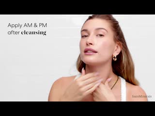 Ageless phyto retinol neck cream tutorial with hailey bieber | bareminerals