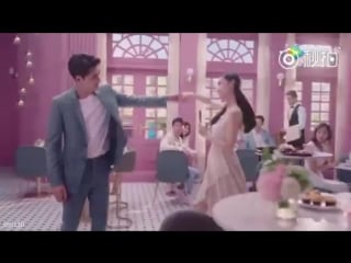 Angelababy and li yifeng for a new dove chocolate advert 杨颖 李易峰 angelababy yangying liyifeng