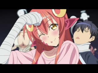[anidub] monster musume no iru nichijou (повседневная жизнь с девушками монстра) серия 6
