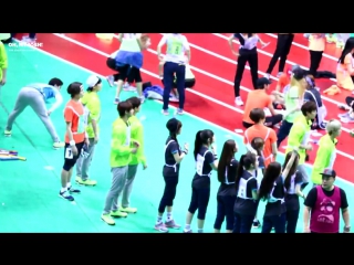 150810 mbc idol star athletics championship| oh my girl [fancam]