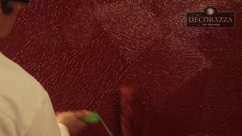 Decorazza stucco veneziano жатая ткань 1 (венецианская штукатурка)