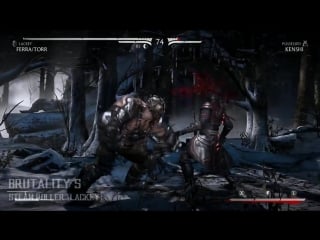 Mkx ferra torr all brutalities and fatalities mortal kombat x ferra torr gameplay