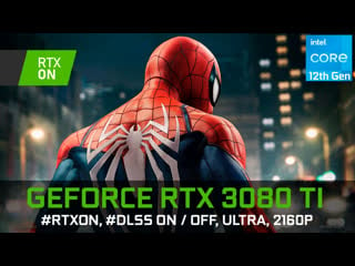 Marvel's spider man remastered | rtx 3080 ti | 2160p, very high, dlss on / off, rtx on