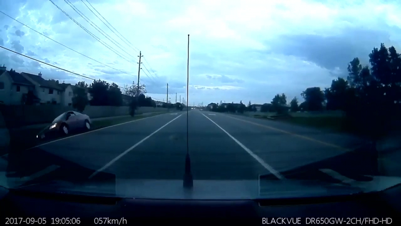 Зрелищная авария