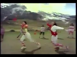 Breakdance megastar chiranjeevi and vijashanthi 1987