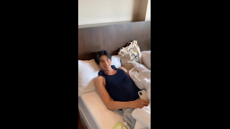 Сытый красивый котя