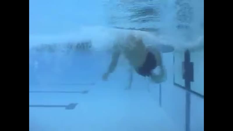 Kaio almeida butterfly (50m) underwater side view