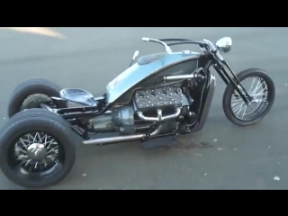 V8 ford flathead trike