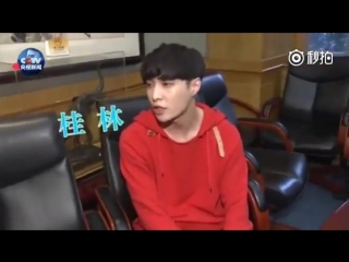 [video] 170129 exo lay zhang yixing 张艺兴 @ interview for cctv news