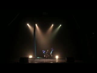 Anna rubinshteyn aerial silk 18+ профи flyart festival2019