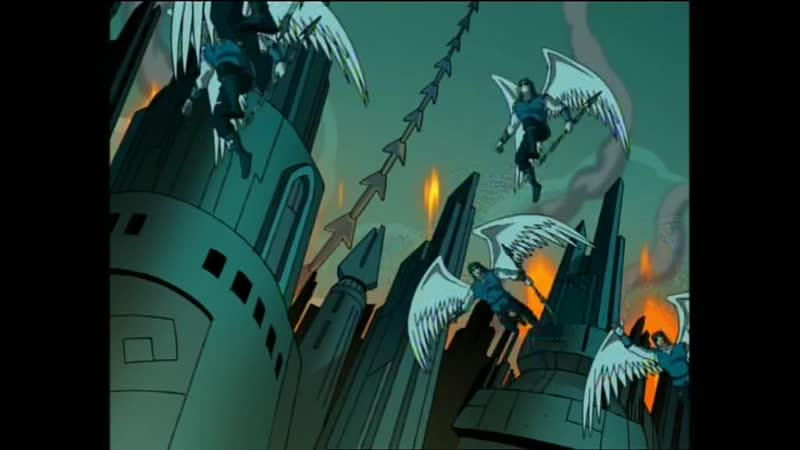 Черепашки ниндзя 4 сезон, 7 серия "крылатые монстры"