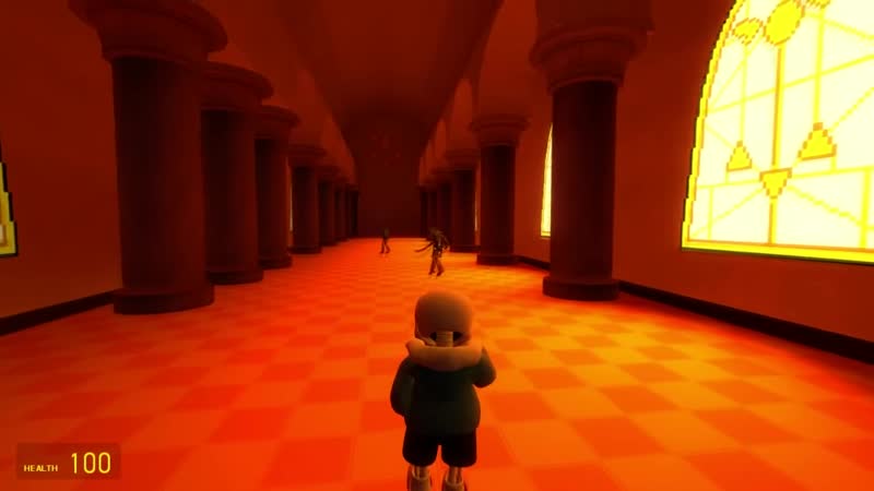 [low skill gamer] undertale в игре garrys mod (моды андертейл для гаррис мод) / способности санс и чара