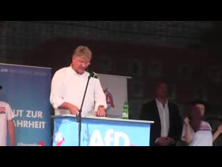 Sensationelle wahlkampfrede (dresden) von prof dr jörg meuthen, afd 15 08 2019