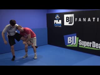Logan stieber head inside single football snap #bjf wrestling