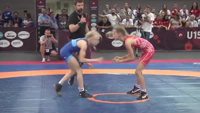 Me w zapasach u15 zapasy kobiet