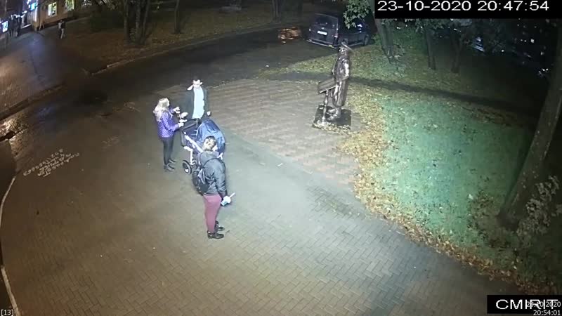 В череповце молодой отец, сказав жене «подержи ка мое пиво», взобрался на арт объект и сломал его