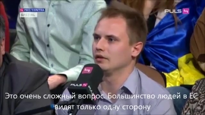 "упоротый" киевлянин? владимир ларин о информационной войне на австрийском тв