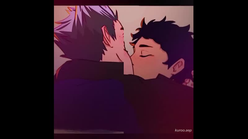 ▴○ haikyuu; bokuto x akaashi