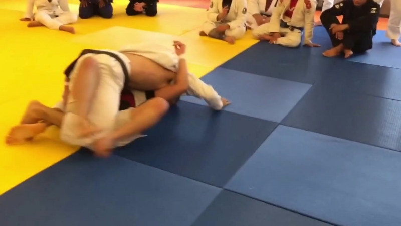 Rener gracie vs korean zombie (gracie university narrated sparring)