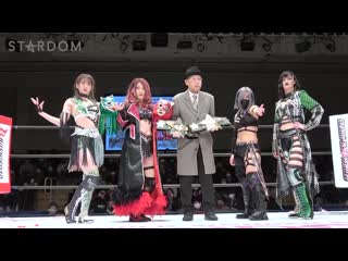 Stard✪m year end climax 2020 konami & bea priestley vs utami & saya kamitani (c) goddesses of stard✪m title match