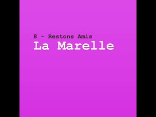 "restons amis", «la marelle», tina et karima