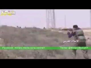 Syrian army and hezbollah advancing towards tim oil field in the countryside of deir al zour