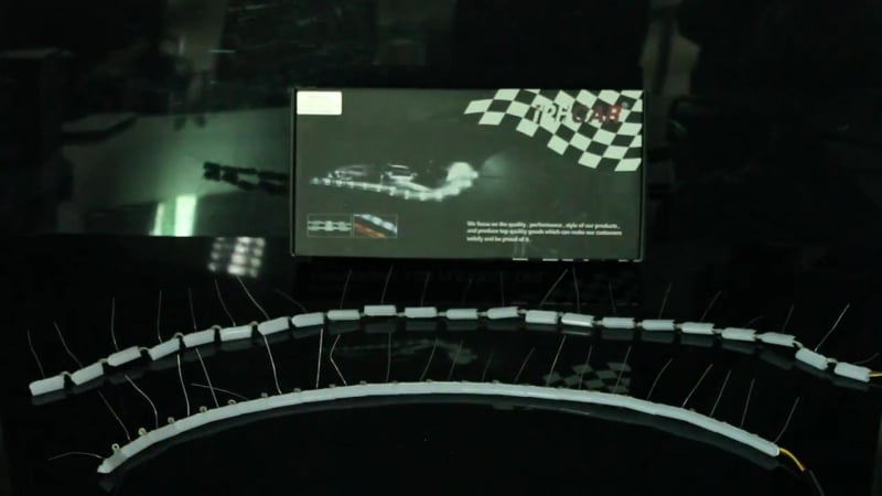 Модульные дневные ходовые огни с функцией поворотника iphcar l7 led drl