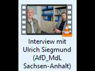 Interview mit ulrich siegmund (afd mdl sachsen anhalt)