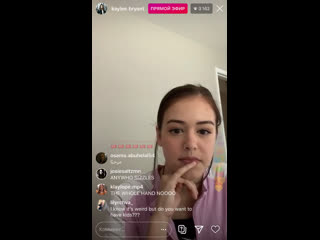 Kaylee bryant instagram live