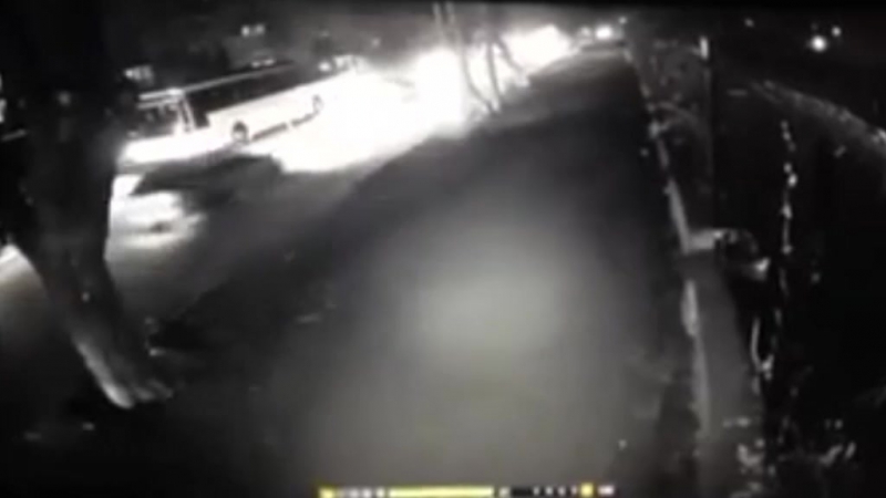 Взрыв в анкаре сняла камера наблюдения видео