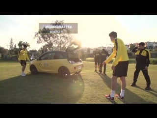Footgolf mit bartra, merino, kagawa und ramos