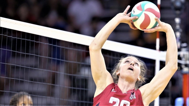Top 100 jump back set and monster spike womens volleyball