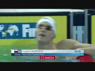 World swimming championship 50m freestyle men final