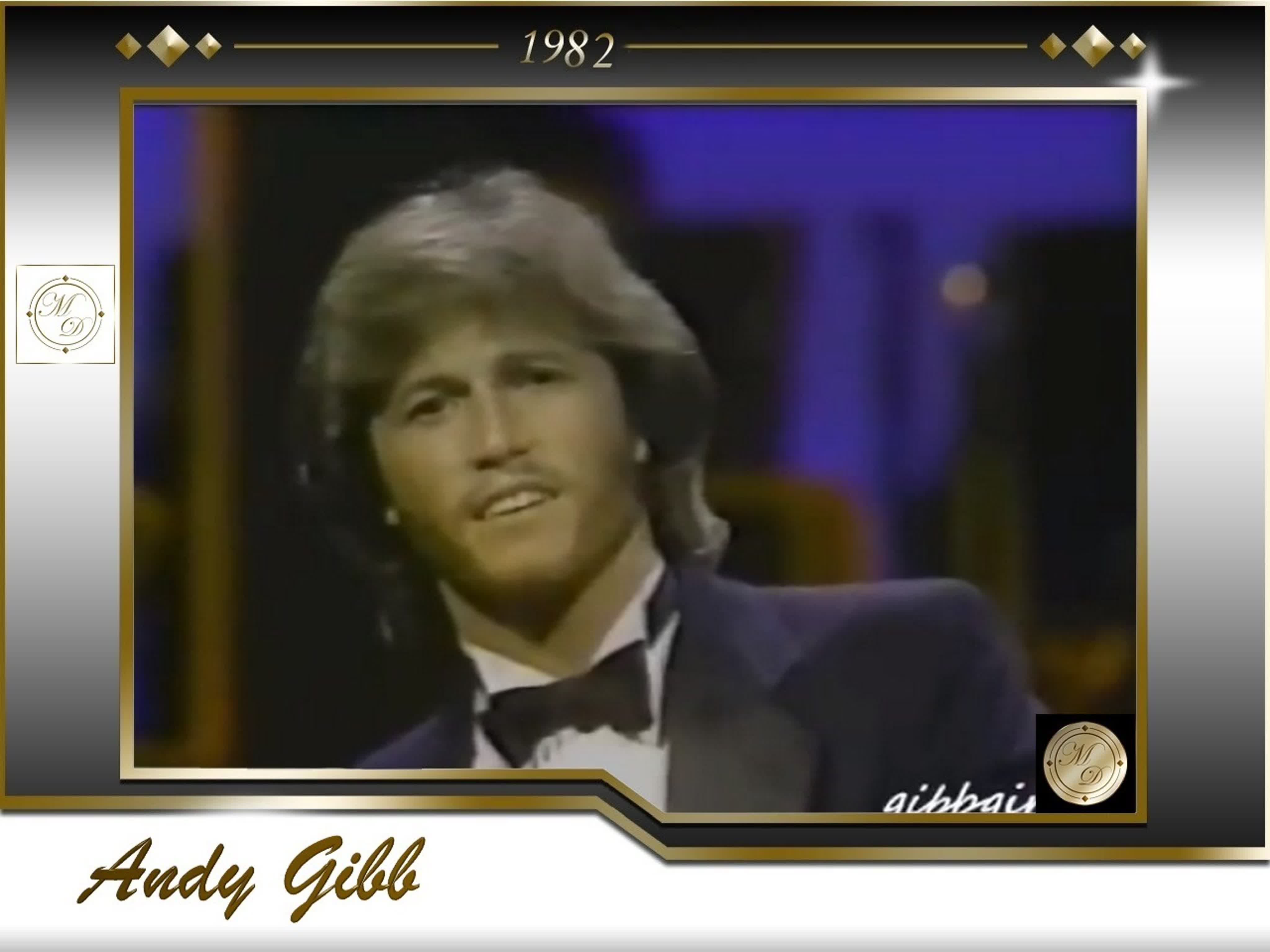 Andy gibb words 1982