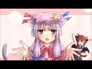 Remilia scarlet izayoi sakuya flandre scarlet patchouli knowledge hong meiling and 1 more touhou and 1 more drawn by ram hachi