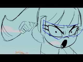 Glitch techs rough animation miko kubota