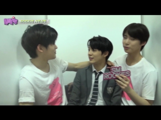 [smrookies] rookienews waiting room interview with jaehyun doyoung and jeno