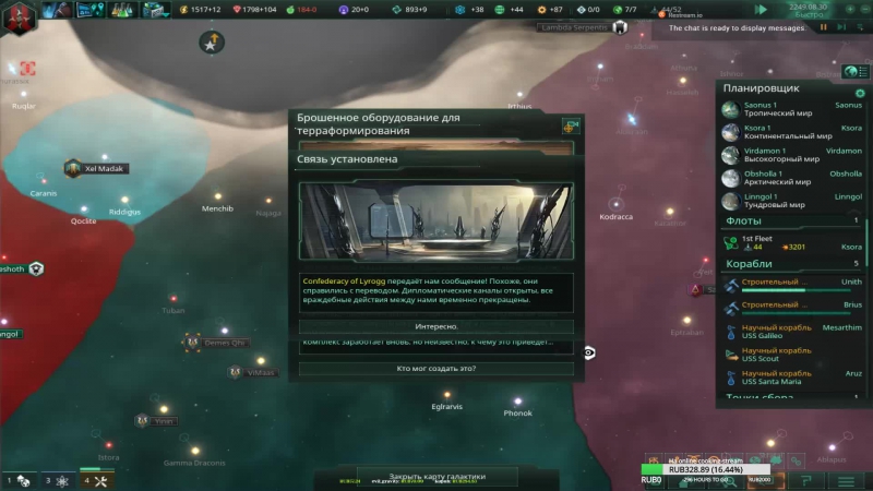 Космокоты захватывают галактику