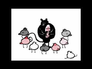 French cancan animation